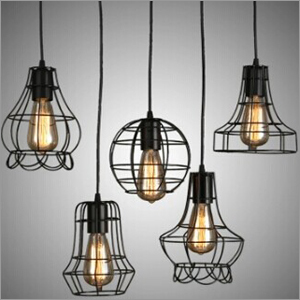 Hanging Cage Lamp