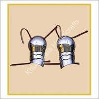Shoulder Armor Parts - Iron Leather, Standard Size, Five Plates | Corrosion Resistant, Durable Finish, Robust Design