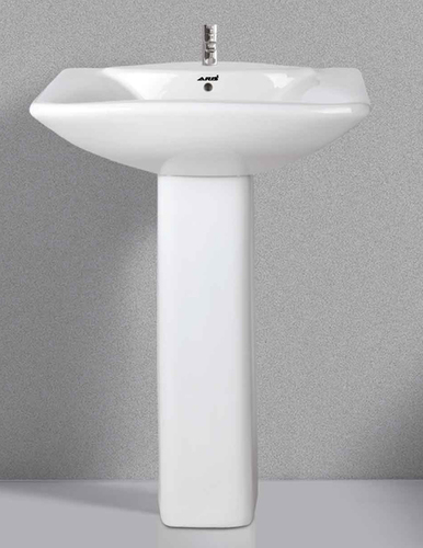 Bathrooms Sinks Polo Pedestal Wash Basin Set 23"X17"