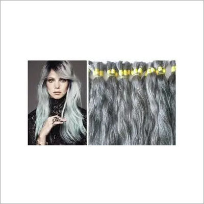 Silver Human Hair