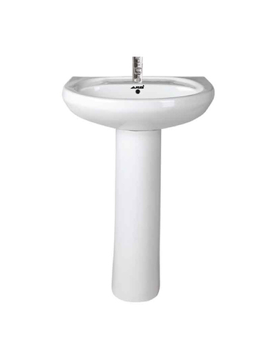 Zara Pedestal Wash Basin Set 22x16