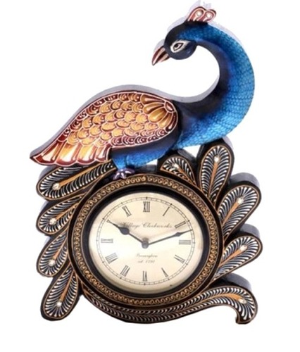 Peacock Wall Clock