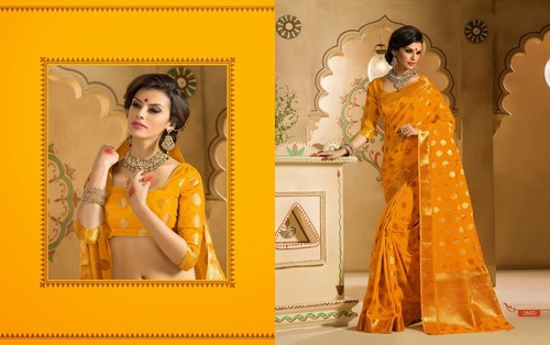 Golden Silk Kanchipuram Saree