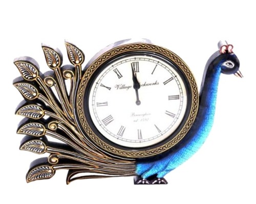 Peacock Wall Clock