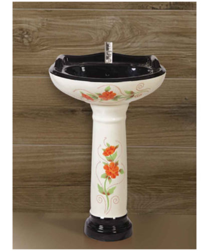 Printed Pedestal Wash Basin