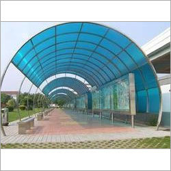 Fabricated Shed - Polycarbonate, Variable Size, Blue | Durable Structure, Weather Resistant, Easy Installation, Quick Assembly