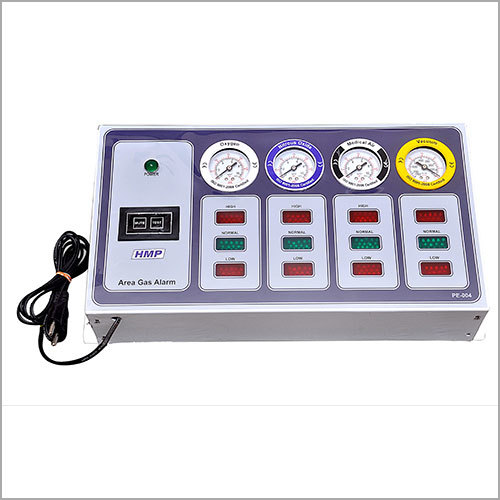 Four Gas Line Pressure Alarm