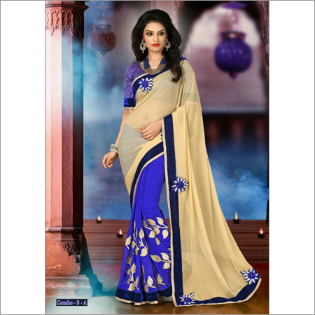 Embroidered Saree