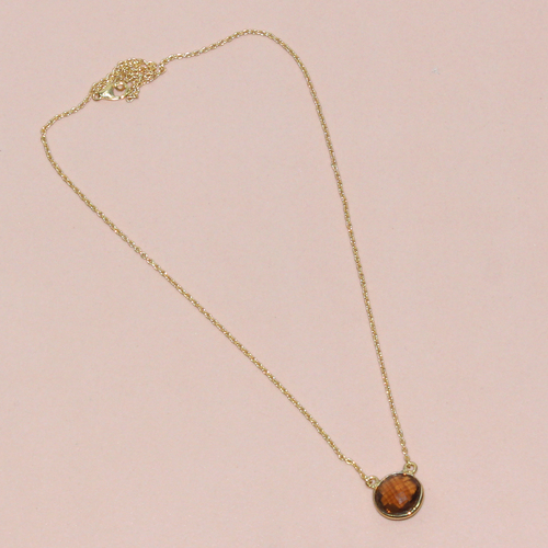 Bear Quartz 925 Sterling Sliver Necklace Jewelry