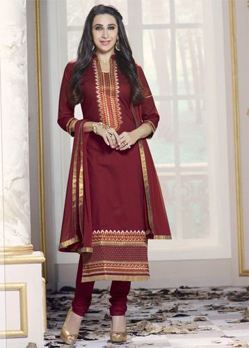 Pakistani Salwar Suit - Pure Cotton Cambric Top