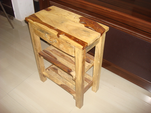 Wooden Bed Side