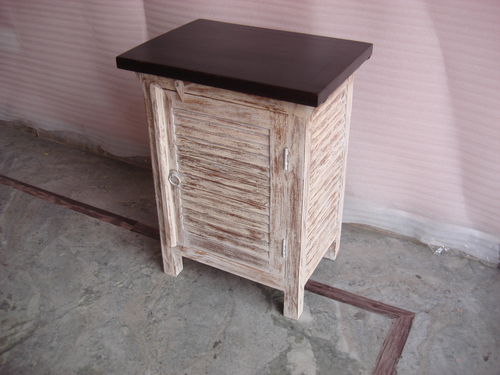 Wooden Bed Side