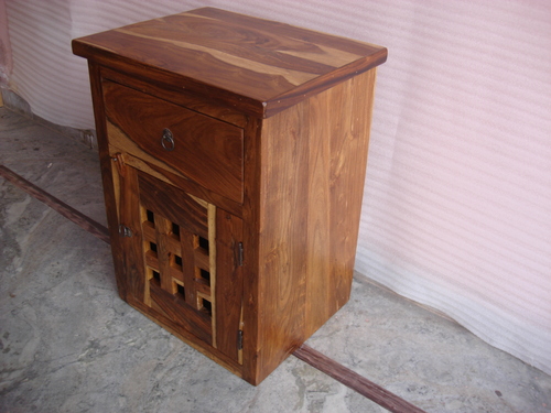 Wooden Bed Side