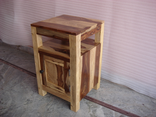 Wooden Bed Side