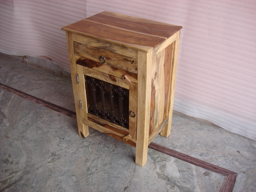 Wooden Bed Side