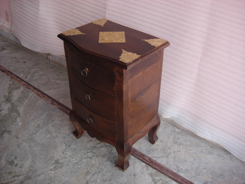 Wooden Bed Side