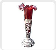 Designer Metal Flower Vase