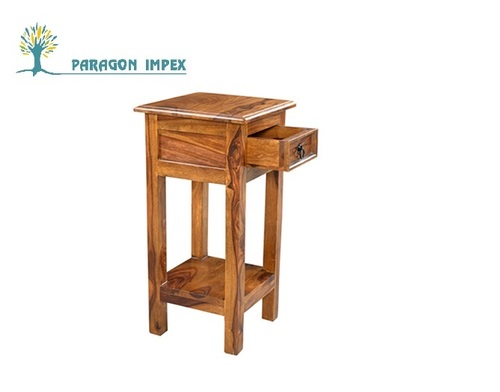 Wooden Table with Drawer