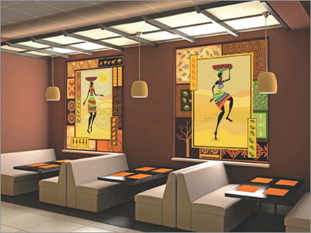 Digital Glass & Tiles Restaurants