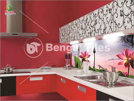 Digital Glass & Tiles Kitchen