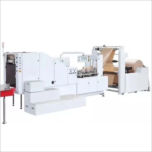 Fully Automatic Paper Bags Making Machine Automatic Paper Bag Making Machine Manufacturer From New Delhi