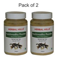 Ayurvedic Yashtimandhu powder 100gm for Cough & Cold, Immunity booster (Pack of 2)