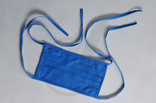 Cotton Mask - Cotton Material, Washable & Reusable, Available in Green, White, Blue, Protects from Dust & Pollen, Ideal for Respiratory Safety