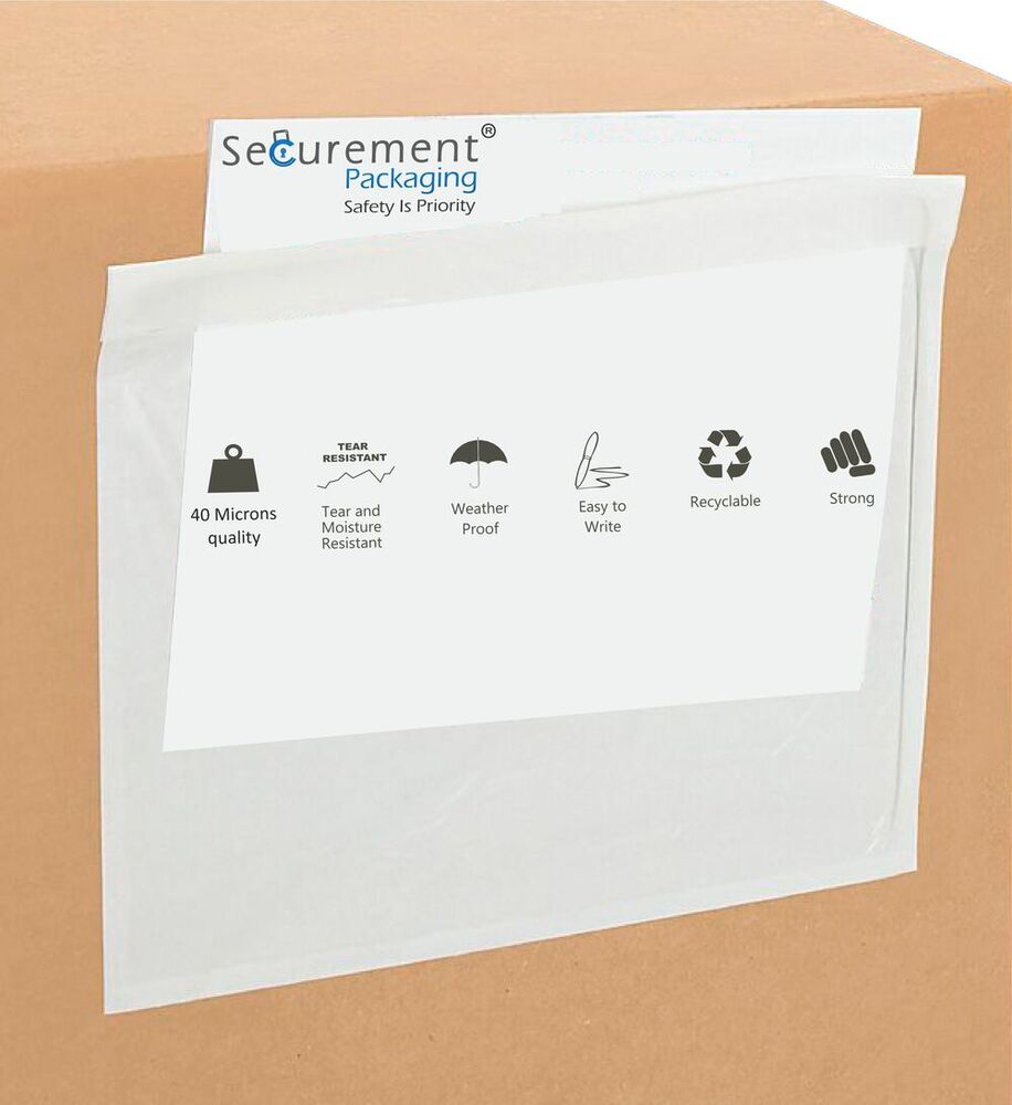 Packing List Envelopes Hardness: Soft