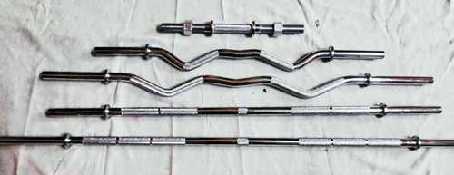 Weight Rod - Heavy-Duty Material, Olympic Size Options Available | Durable, Multi-Workout Compatible, Muscle Toning, Manual Operation, Long Life Span