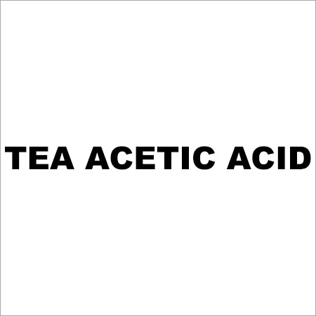 Tea Acetic Acid Application: Industrial