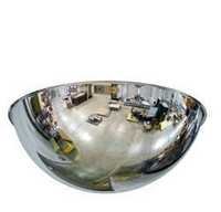 Dome Mirror - Polycarbonate Half And Full Dome 24/26/32 Inch | Pedestrian Safety, Acrylic Material, Manual Function