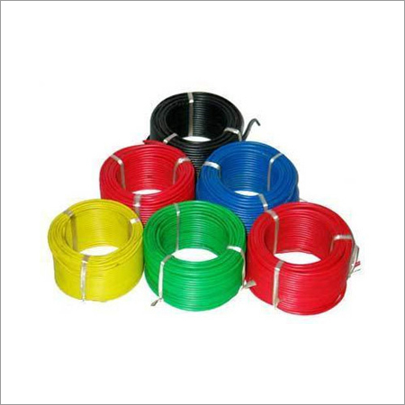 Copper Flexible Electric House Wire - FR and FRLS Insulation, 90mtr and 180mtr Lengths, Available in Red, Yellow, Blue, Black, Green, Grey, White