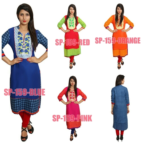 Embroidered Ladies Kurti
