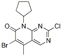 6-Bromo-2-chloro-8-cyclopentyl-5-methyl-pyrido[2,3-d]pyrimidin-7(8h)-one By CHEMVON BIOTECHNOLOGY (SHANGHAI) CO. LTD.