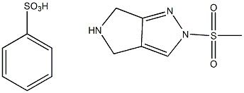 2 Methylsulfonyl 2 4 5 6 tetrahydropyrrolo 3 4 cpyrazole benzenesulfonate