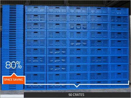 Stackable Folding Crates
