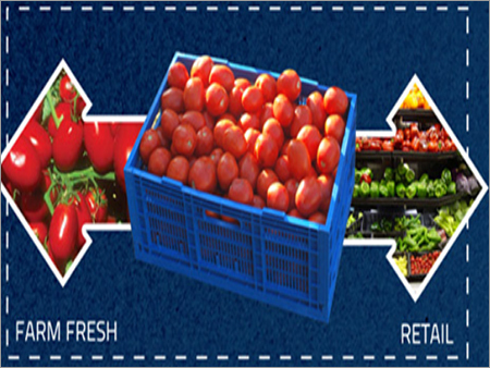 Reusable Foldable Plastic Crates