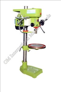 Om Brand - 80 Kg Green Semi Automatic Bench Drilling Machine | 1 Year Warranty, All Industrial Use