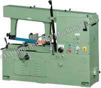 Fully Automatic Hydraulic Hacksaw Machine - Green Finish, 440v Power Supply | Fine Toothed Cutting For Metal Sheets, 1 Year Warranty