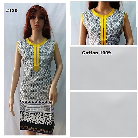 Printed Cotton Kurtis - Cotton, Sizes: S, M, L, XL, Color: Black, Short Sleeve, Style: Casual & Formal | Fine Finish, Breathable, Non-Fading Print