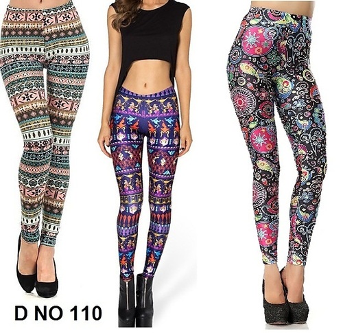 Indian Girls Printed Leggings