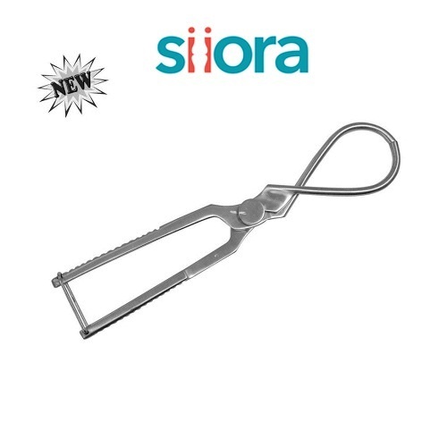 Circlage Wire Passer - Stainless Steel, 12cm Length, 2cm Jaw Width | Durable, Corrosion-Resistant, Sterilizable, Precise