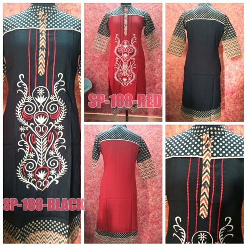 Rayon Women's Kurti