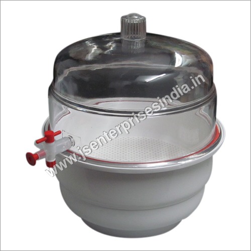 Laboratory Dessicator - Color: White