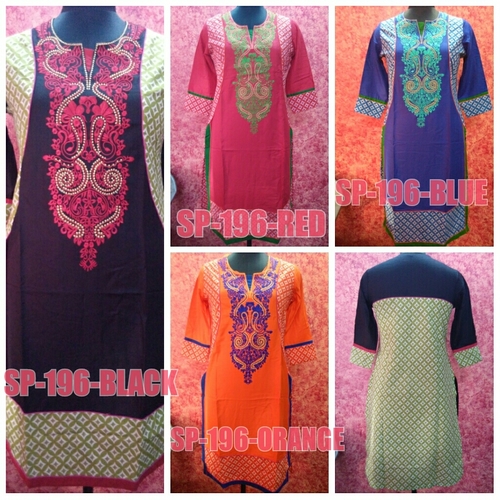 Embroidered Women's Kurtis