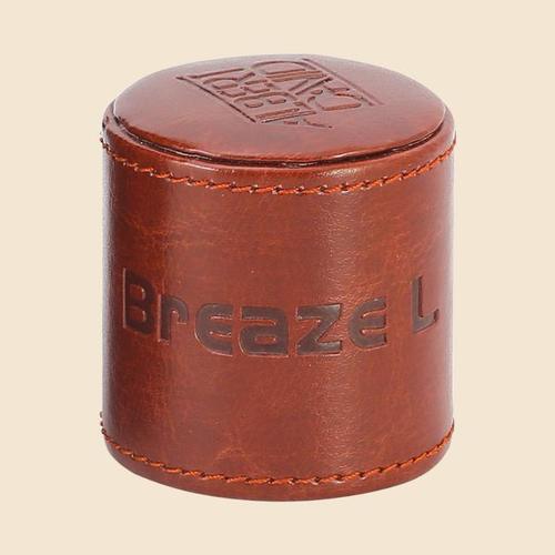 Leather Table Top - Genuine Leather 2x2 Inches Brown, Hand-Stitched Durable Dice Rolling Accessory
