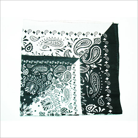 Cotton Paisley Printed Bandana