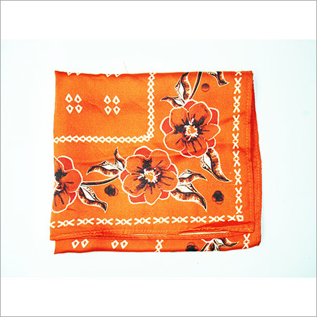 Silk Bandana - Pure Silk, Women's Fashion Stole, Aesthetic Designs , Nice Stitching, Shrinkage Resistance, Multi-Styling Options
