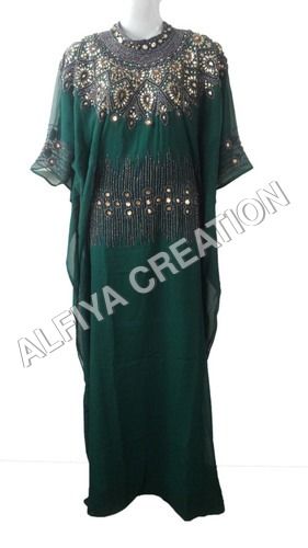 Antique Embroidery Work Exclusive Farasha Kaftan