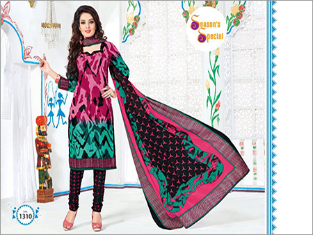 Printed Cotton Dress Material